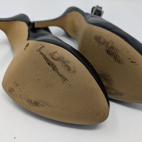 BGBG Black Platform Heel Strap, Size 8 - Picture 7 of 8